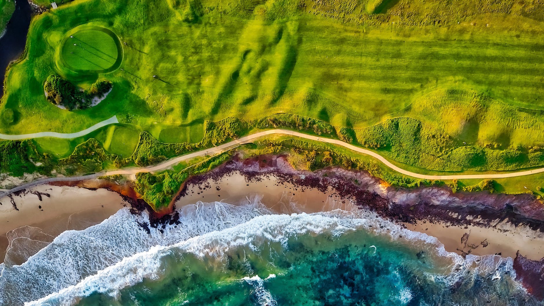The St James Cup's hero photo — golden hour on the Mornington Peninsula